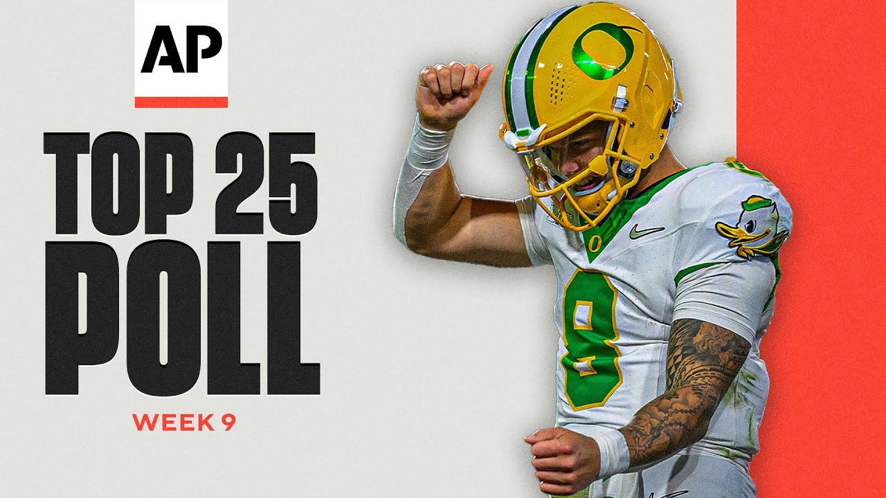 AP Top 25 Poll Released: Oregon the NEW No. 1, Alabama LOWEST ranking since 2010