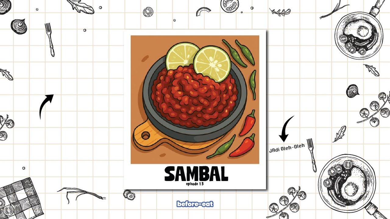 Sejarah Masuknya SAMBAL ke Indonesia, KARENA INI ... 😲