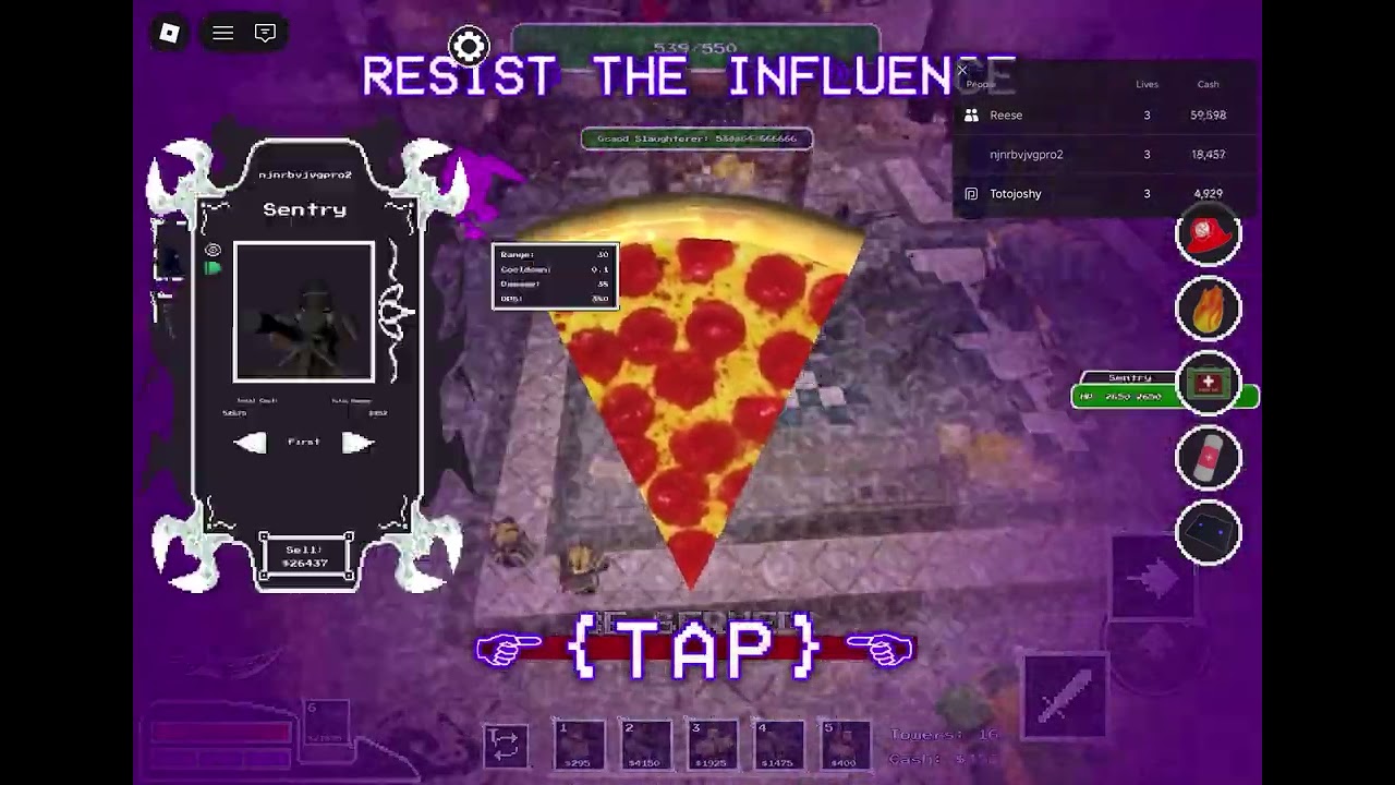 Divine retribution hidden wave beaten during pizza party event