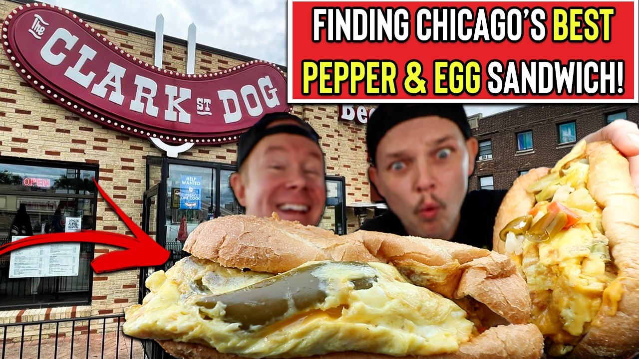 Эпизод 1: Как найти лучший сэндвич с перцем и яйцом в Чикаго | Clark St. Dog