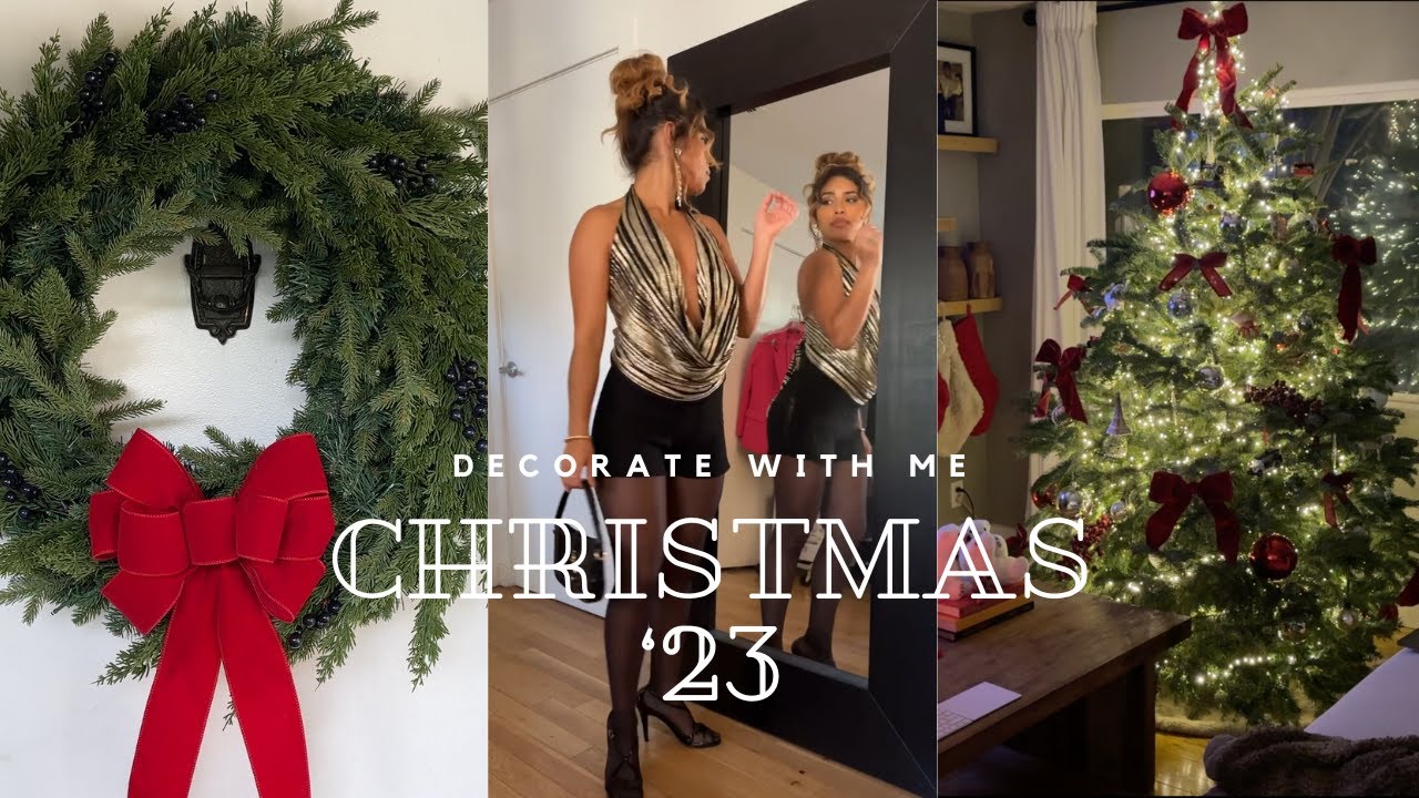 CHRISTMAS DECORATE WITH ME & HOUSE TOUR 🎄✨ FYI it came out magical!