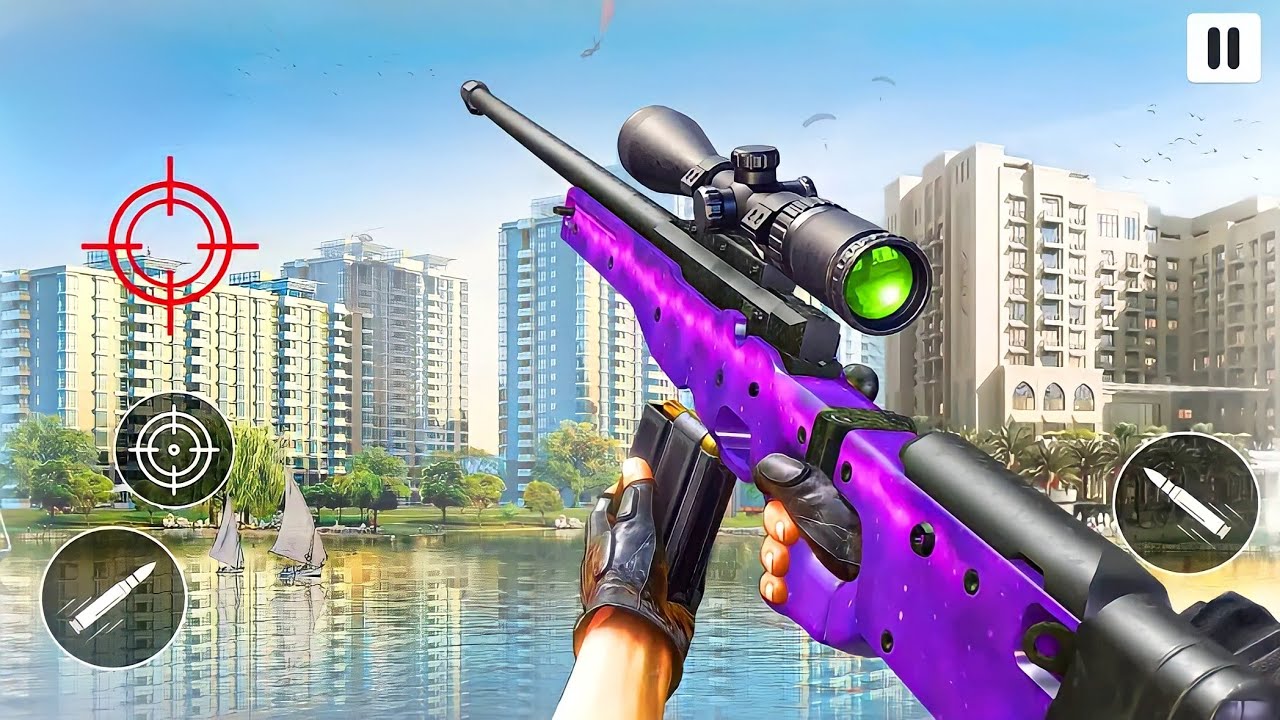 Sniper 3d: Assassin Gun Games _ Android Gameplay