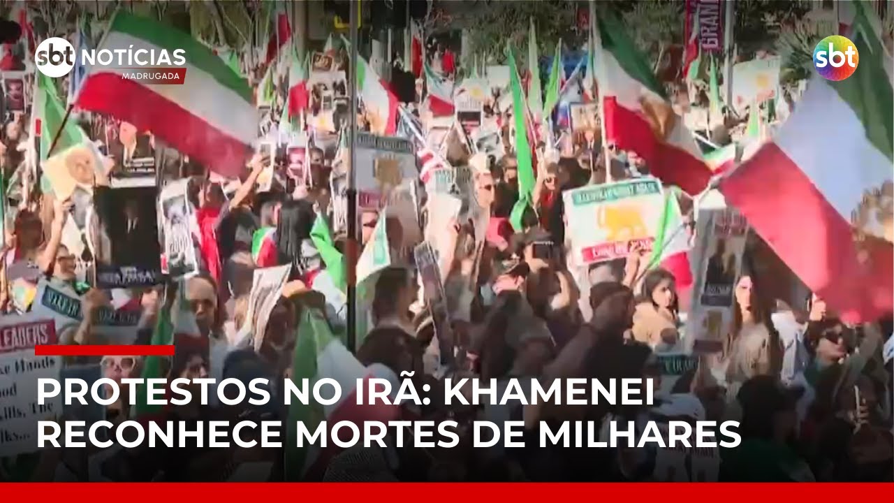 Onda de protestos no Ir&atilde; deixa milhares de mortos e gera manifesta&ccedil;&otilde;es; entenda | #SBTNot&iacute;cias