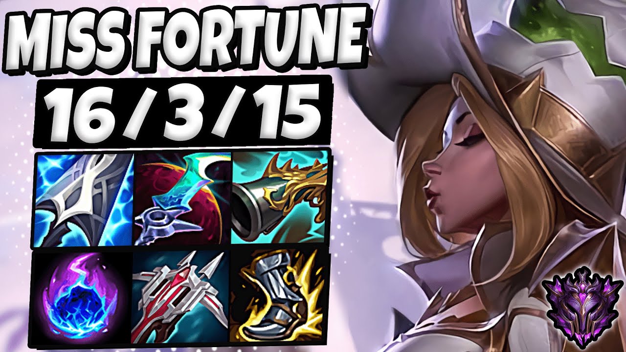 Miss Fortune vs Xayah [ ADC ] Lol Korea Master Patch 12.6 ✅