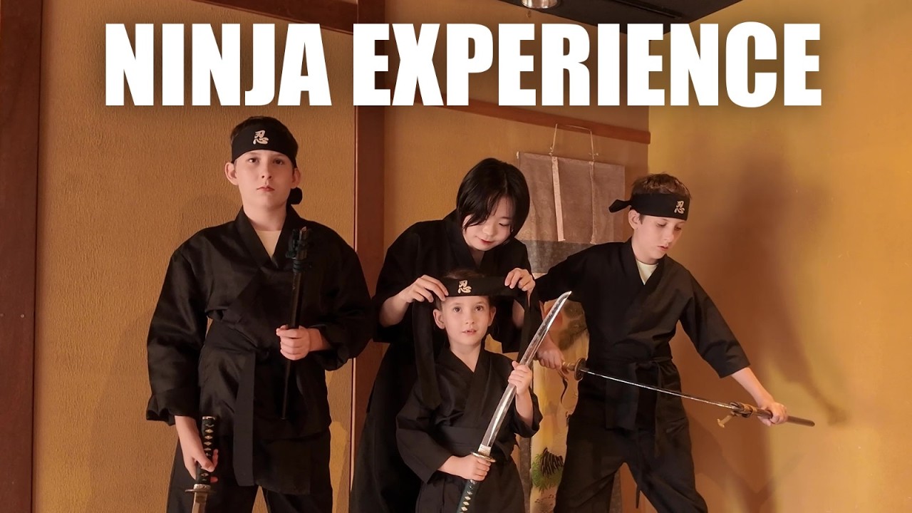 Тренировки ниндзя в Японии | Действительно ли мы можем попадать в цель?