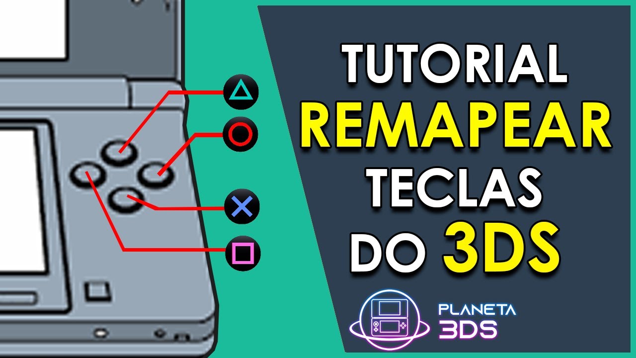 Como Remapear Botões do 3DS - Rehid