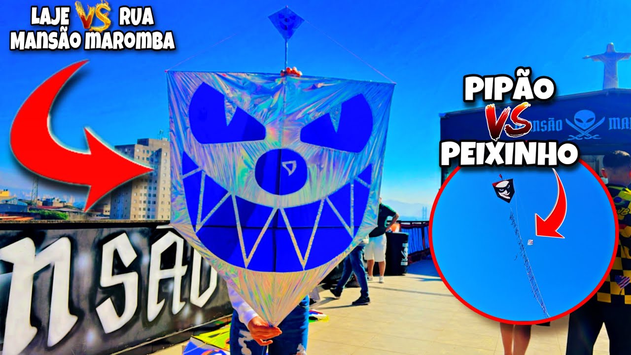 Dia de Pipa na Mansão Maromba •Só Pipão Lindo no Céu Azul da Comunidade, Peixinho da Rua Se Deu Mal!
