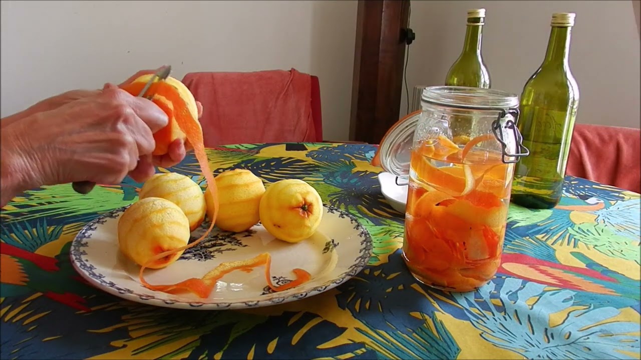 Recette ancienne zestes d' orange au clou de girofle alcool digestive tonique agréable économique