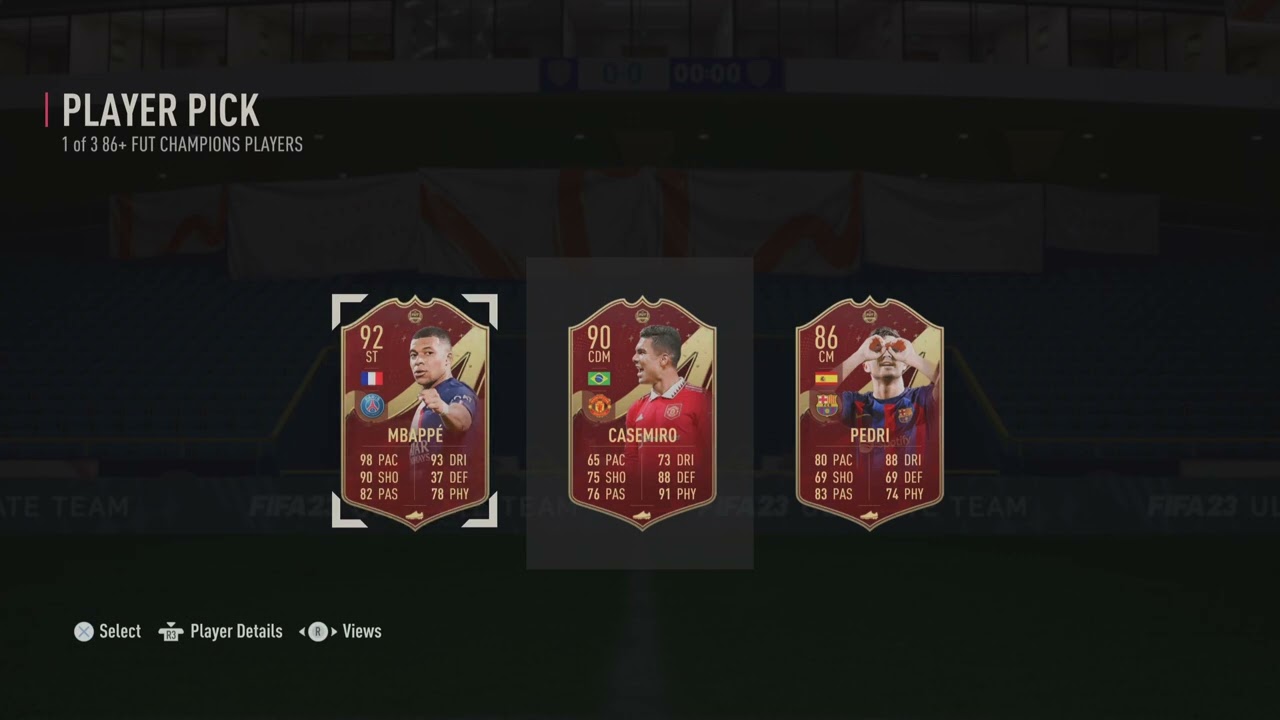 I packed 92 red Mbappe from a FUT Champs upgrade