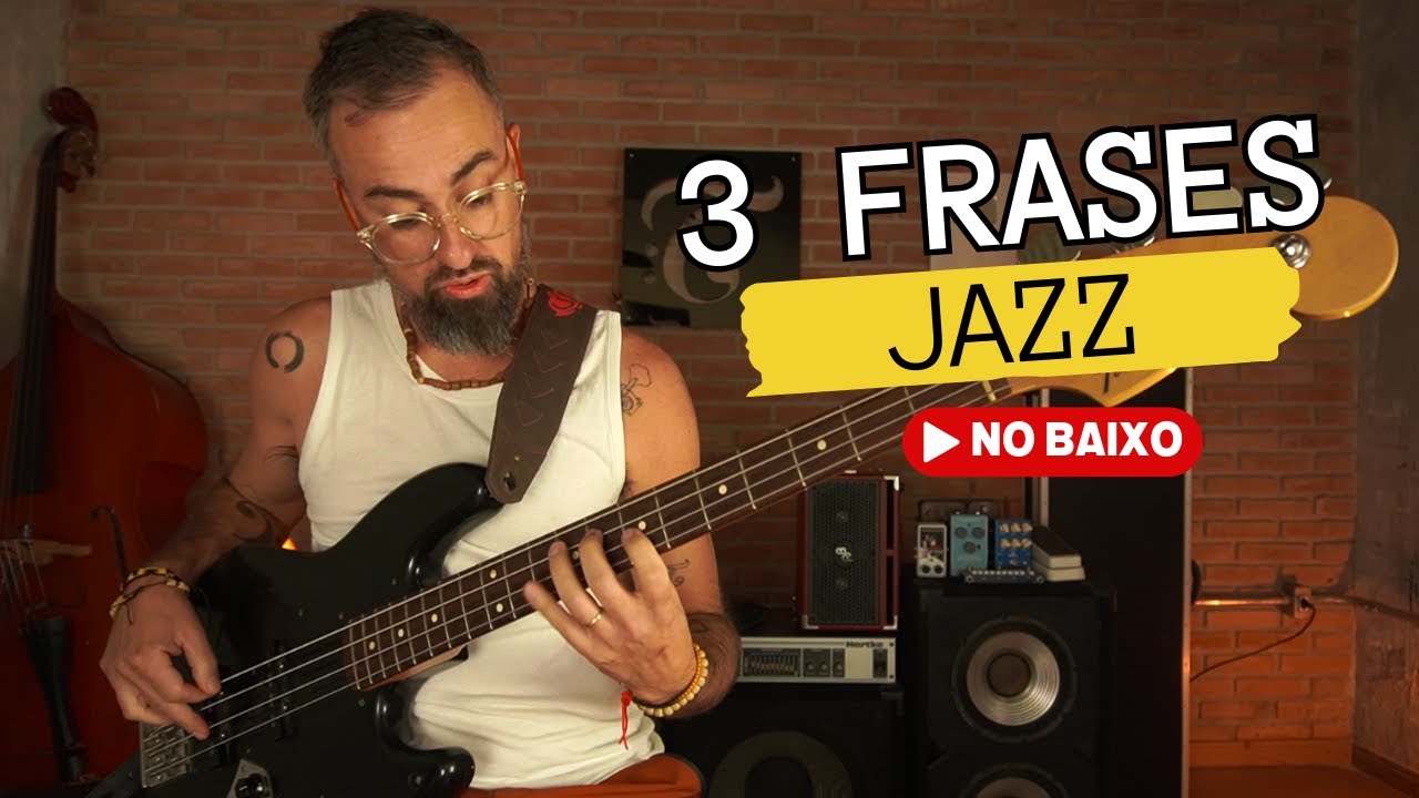 3 FRASES JAZZ NO BAIXO | Ep655