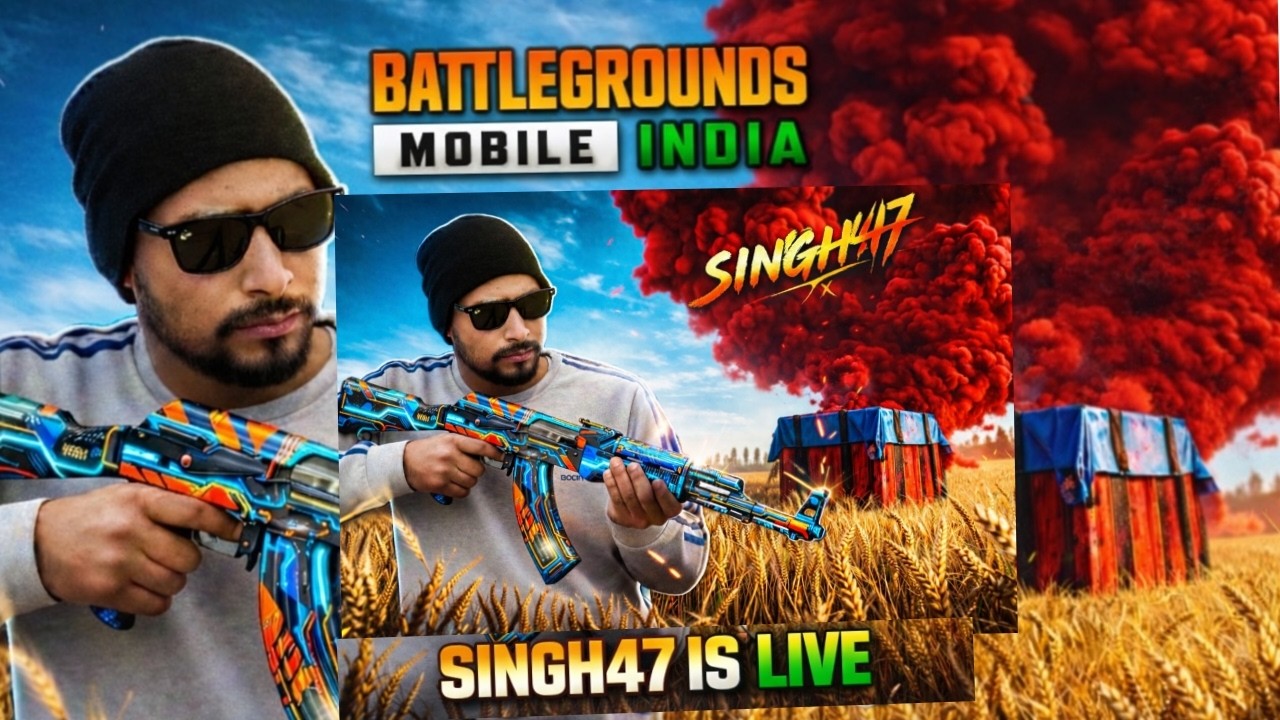 BGMI Live  Singh47isLive | i#iphone13 #bgmilivestream