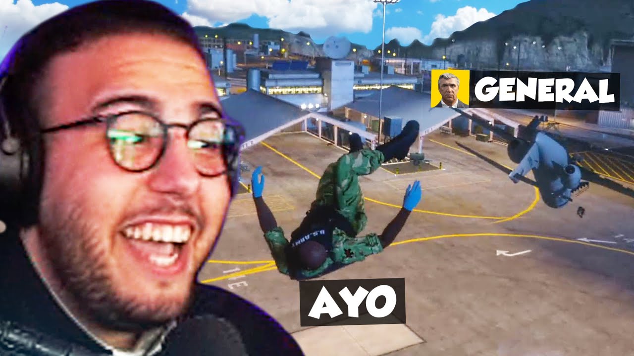 AYO crashes with the ARMY BOSS in GTA RP 😂💥