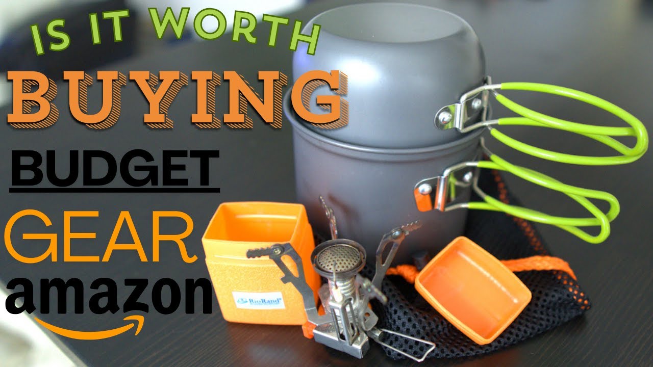 Обзор недорогого набора для кемпинга Amazon Camping Cook Kit
