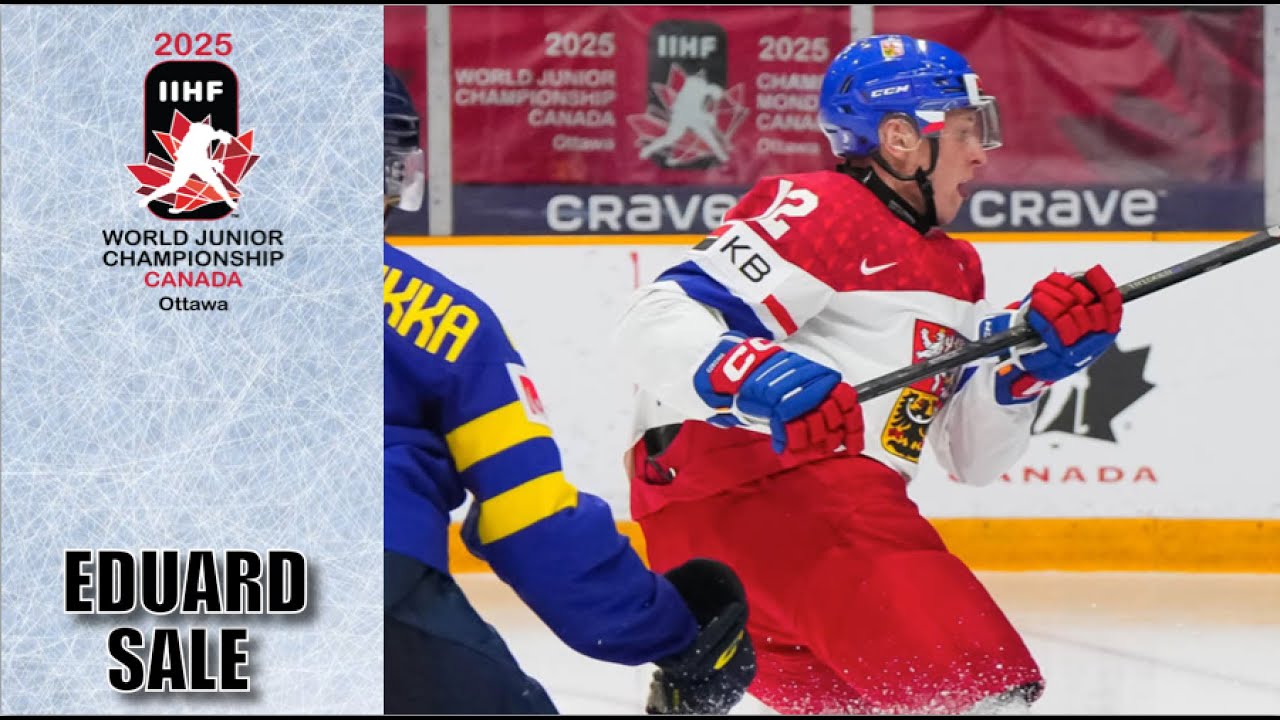 2025 WJC : Eduard Sale Highlights