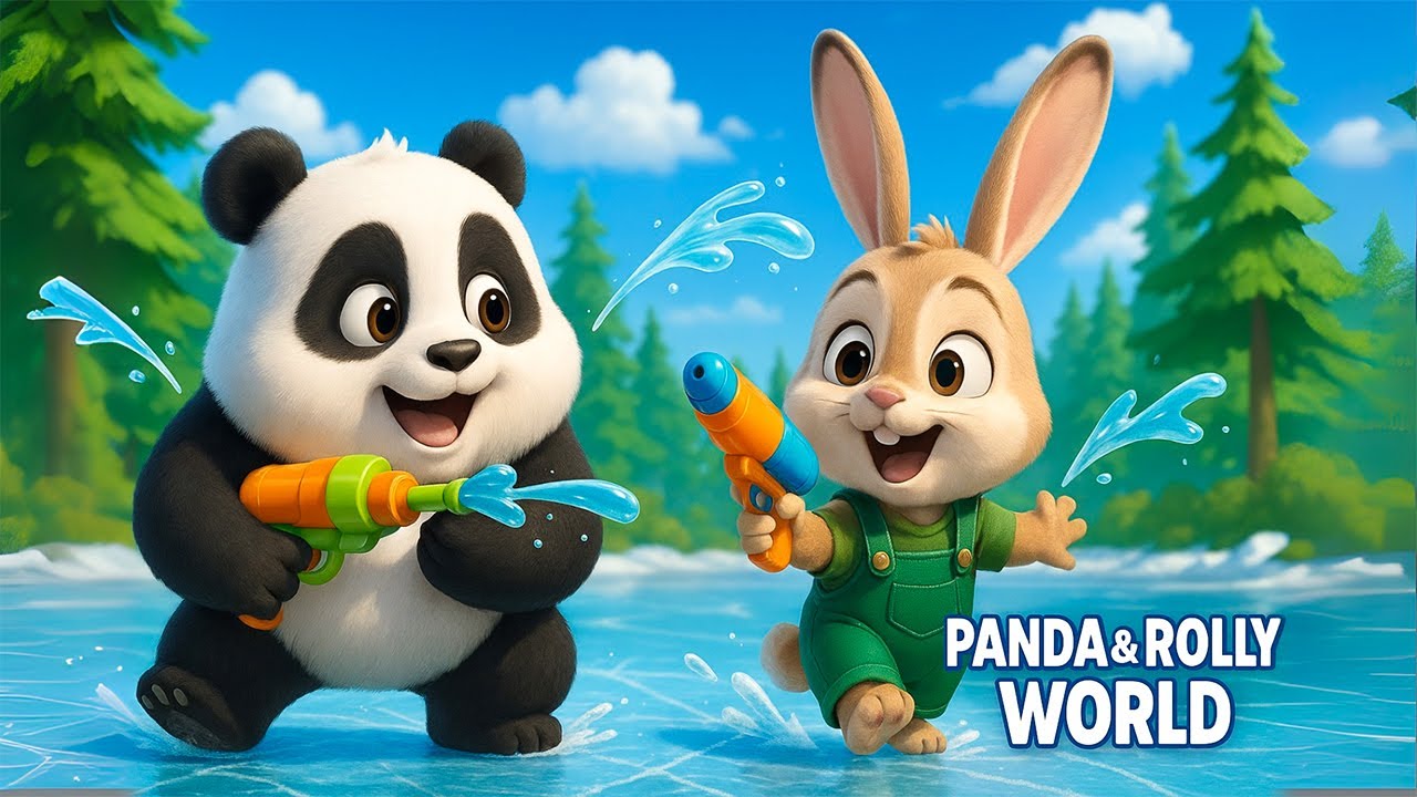 PANDA & ROLLY WORLD #11 - Ice War | We Bare Bears | Cartoon Network