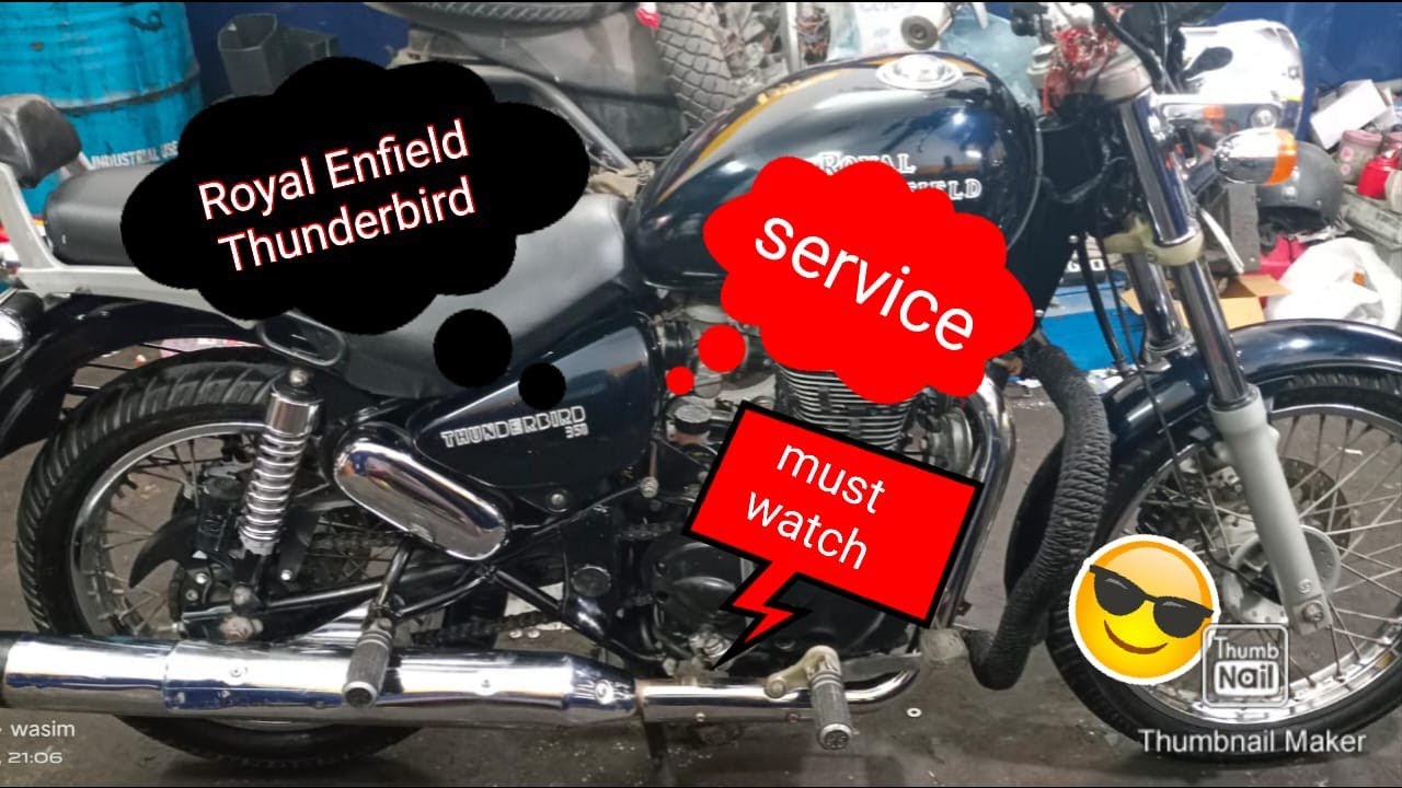 Royal Enfield Thunderbird 350         full service || East Delhi Motorcycle|| #thunderbird350