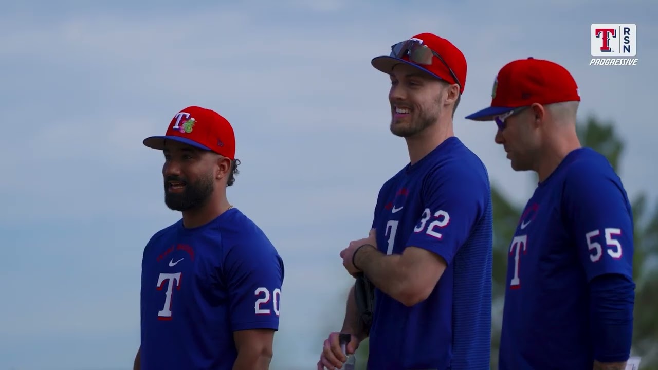 Evan Carter at 2026 Spring Training