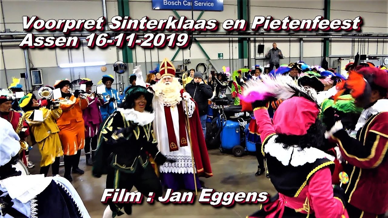 Voorpret Sinterklaas en Pietenfeest in Assen 16 11 2019