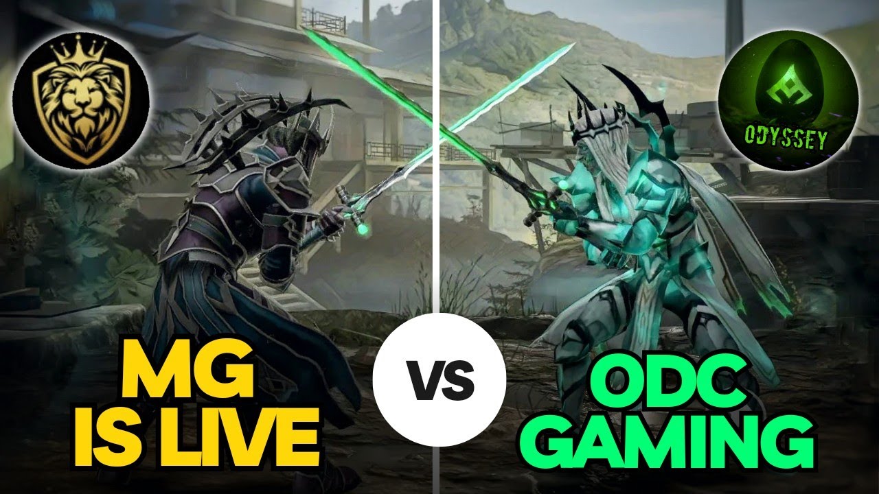 Much Awaited ⚔️ @MGisLiveOfficial vs Odyssey 🔥3vs3 Action || Shadow Fight 4 Arena