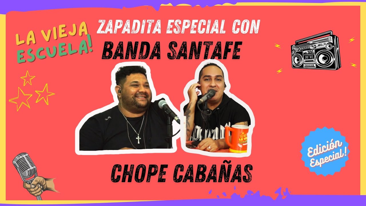 BANDA SANTA FE - CHOPE CABAÑAS | Zapadita | en LA VIEJA ESCUELA