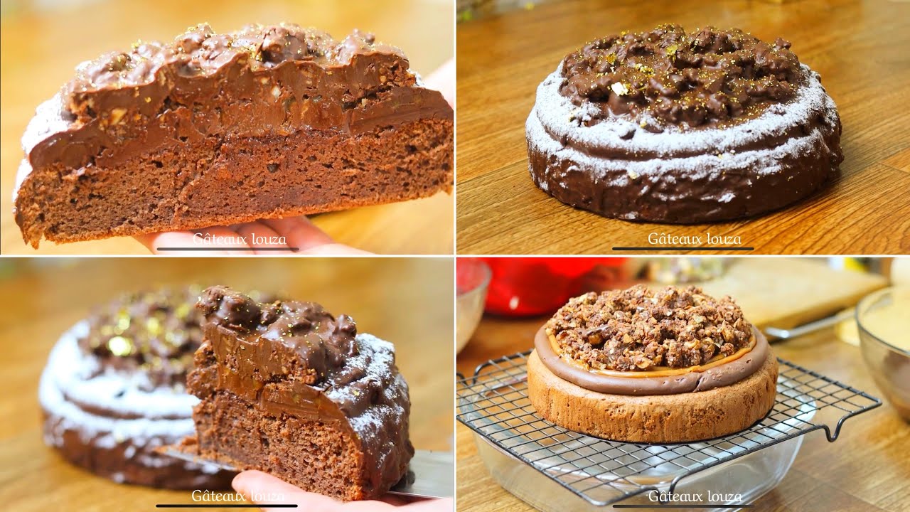 Gâteaux chocolat caramel | اروع كيك جوكوند شوكولا كرمال