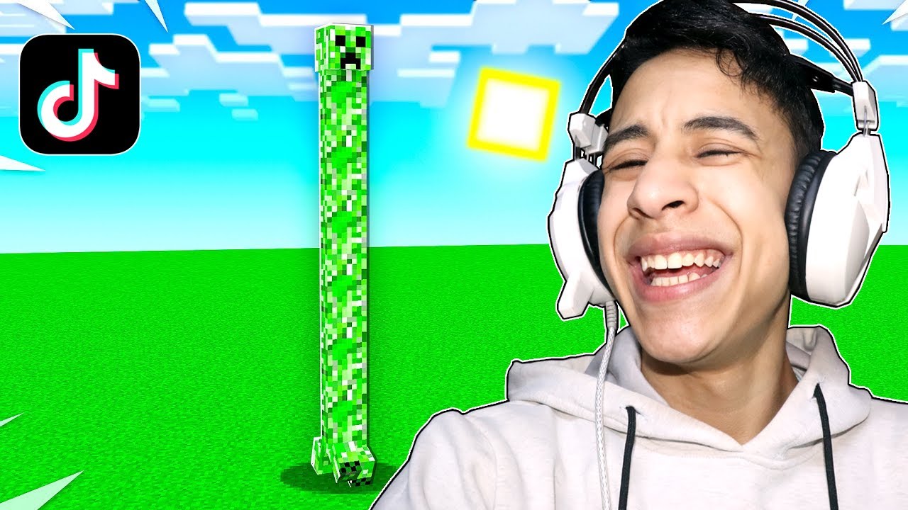 اضحك = حذف ماين كرافت (أنت تضحك تخسر)!!؟ 😱🔥مستحيل