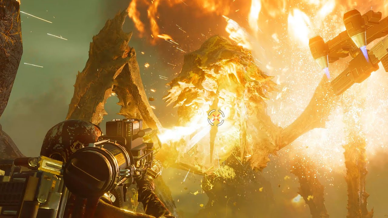 Battle with Terminids - Super Helldive Difficulty - 4K Quality - Helldivers 2
