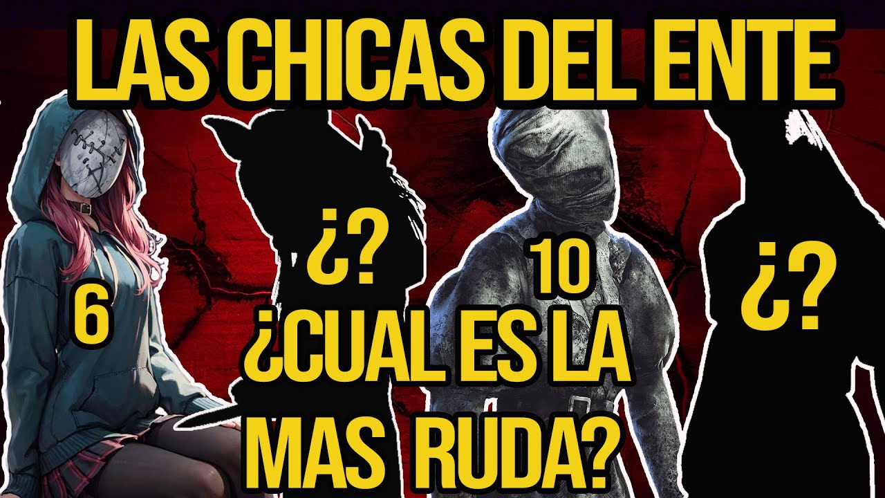 TOP 13 Todas las ASESINAS de DBD - La Mas Ruda Antes de ir con el ENTE -