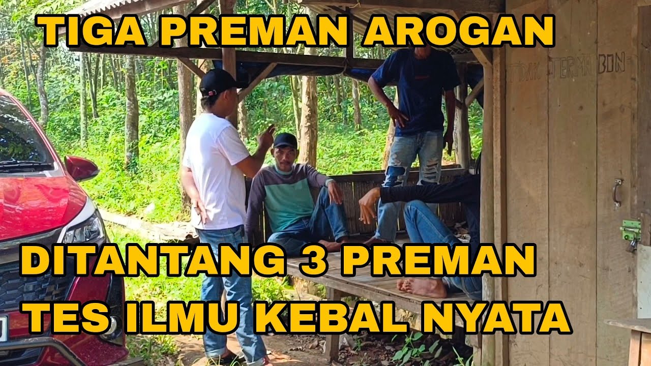 TIGA PREMAN TANTANG DANG RAJO DIMARKAS PEMBUKTIAN ILMU KEBAL | dang rajo terbaru