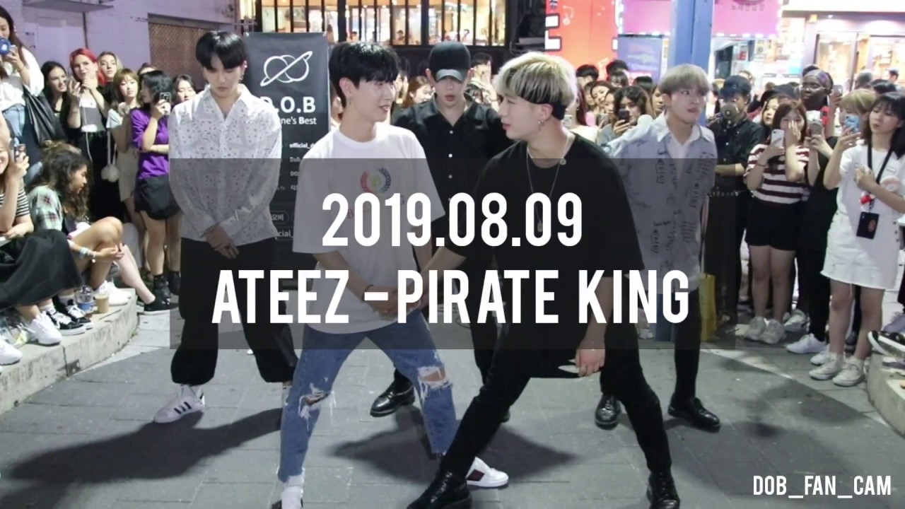 [KPOP IN PUBLIC][DOB_디오비] 190809 홍대공연 2차 / ATEEZ 에이티즈 - 해적왕 pirate king