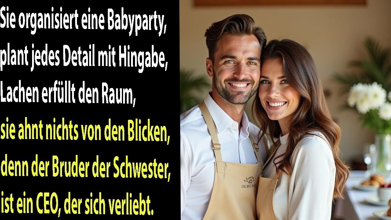 Sie organisiert die Babyparty und weiß nicht, dass der Bruder ein mächtiger CEO ist