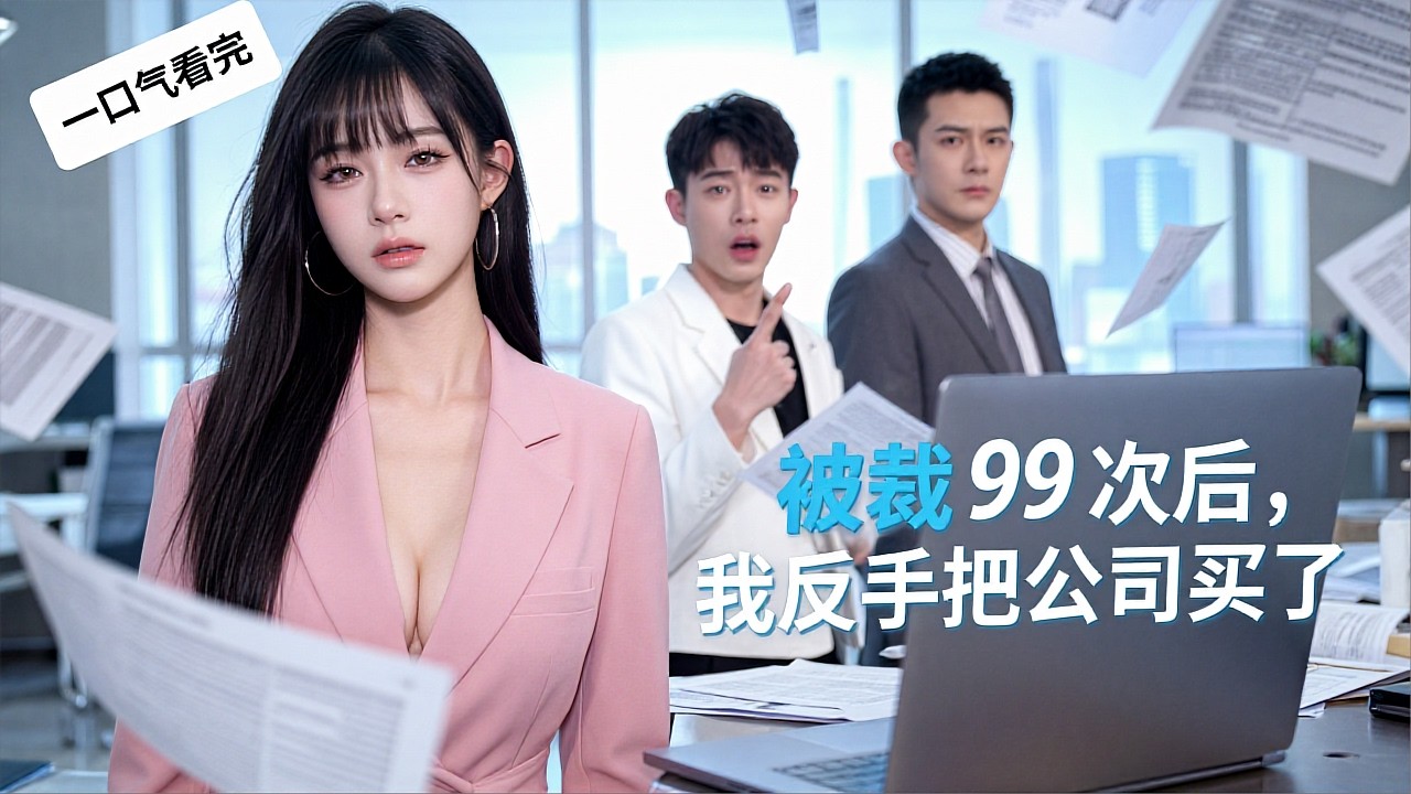 《被裁99次後，我反手把公司買了》💖闖入業界黑洞求開除？反被女總裁屢次提拔？#逆轉名場面 #甜寵阻礙