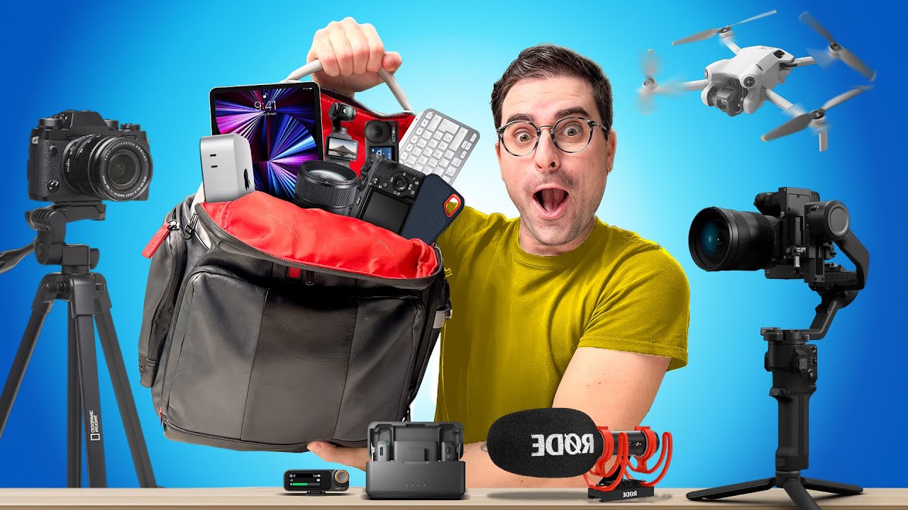 Il mio ZAINO TECH da OLTRE 5.000€!