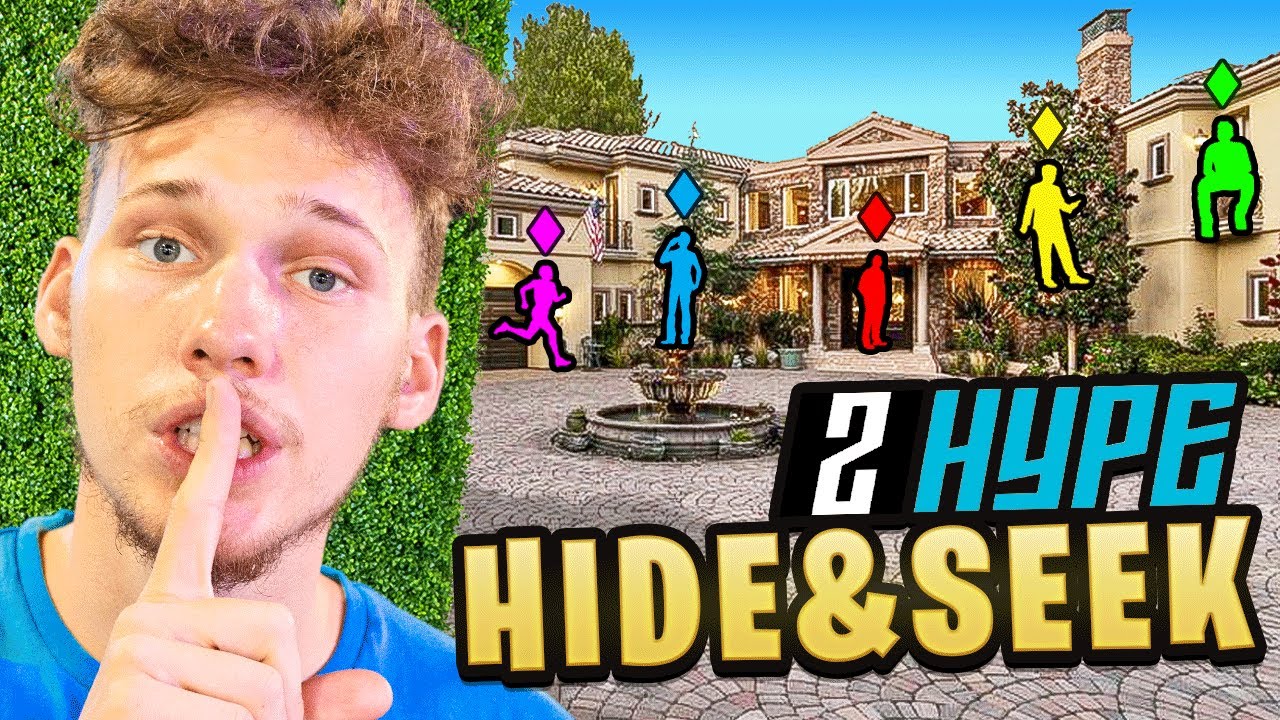 INSANE HIDE AND SEEK IN THE NEW BUCKETSQUAD HOUSE!