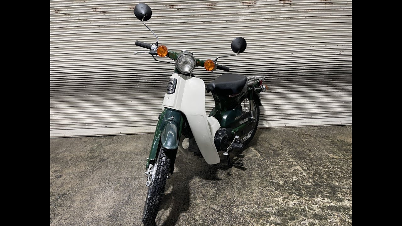 スーパーカブ50（AA01）始動確認｜阪南市の中古バイク｜Bunny Charge