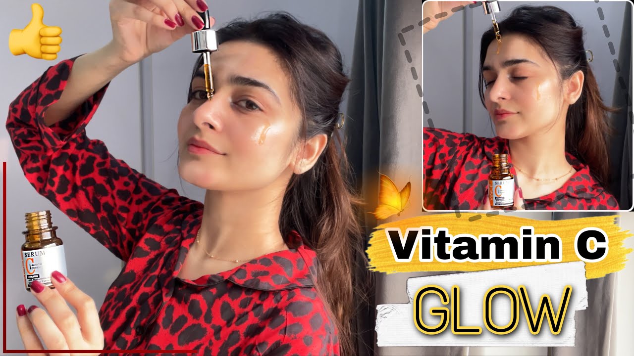 Easy 3-Step Night time Skin Care Routine For Glowing Skin || Vitamin-C GLOW