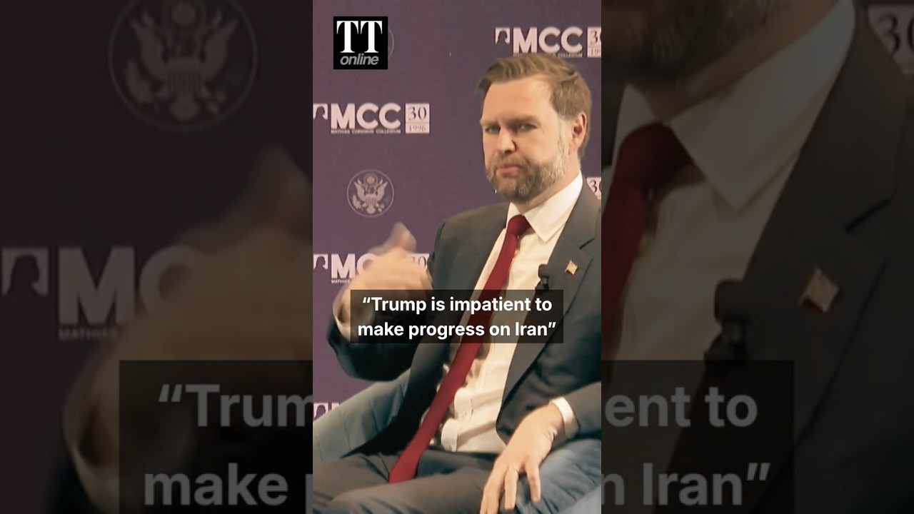 &ldquo;Trump Impatient to Make Progress on Iran&rdquo;: JD Vance Hours After Iran-US Ceasefire #iran #ceasefire