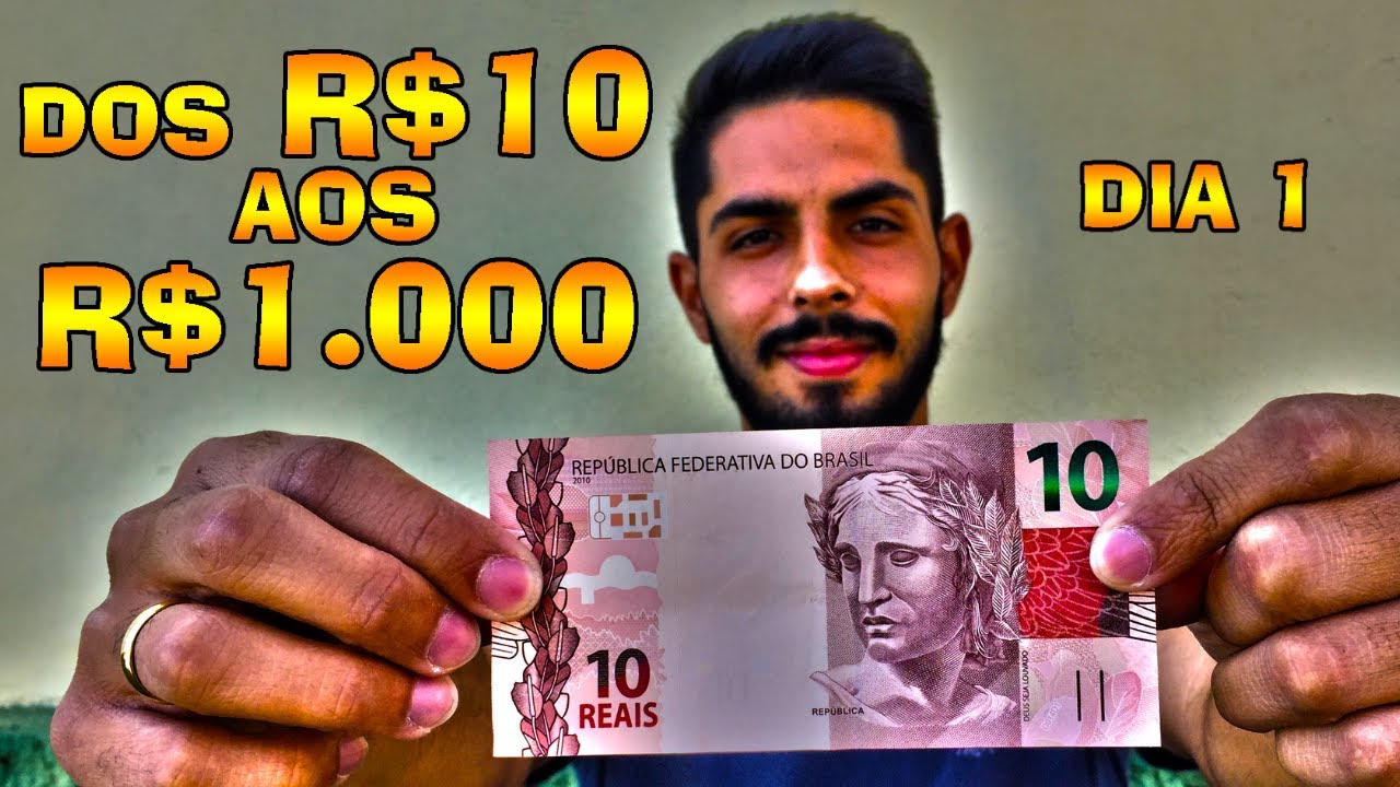 DOS 10 AOS 1000 REAIS! Vendendo na Rua - Dia 1