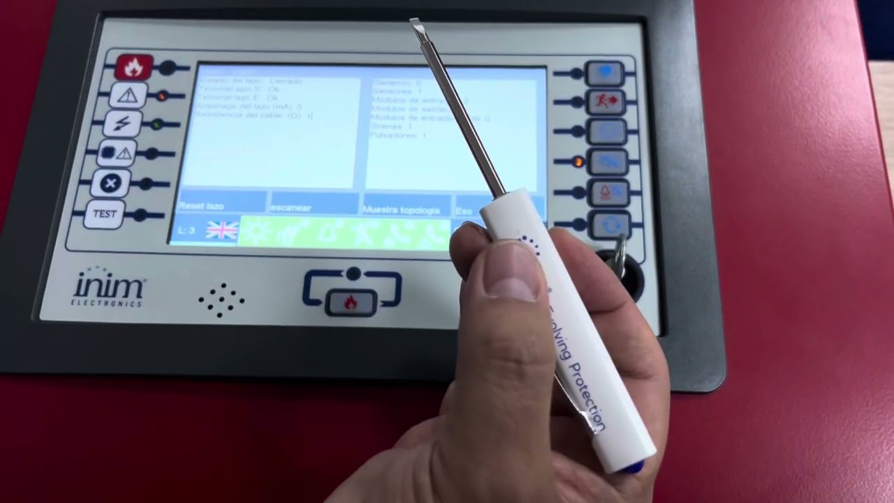 Enrolar un nuevo dispositivo a un Loop 🔁 Inim existente