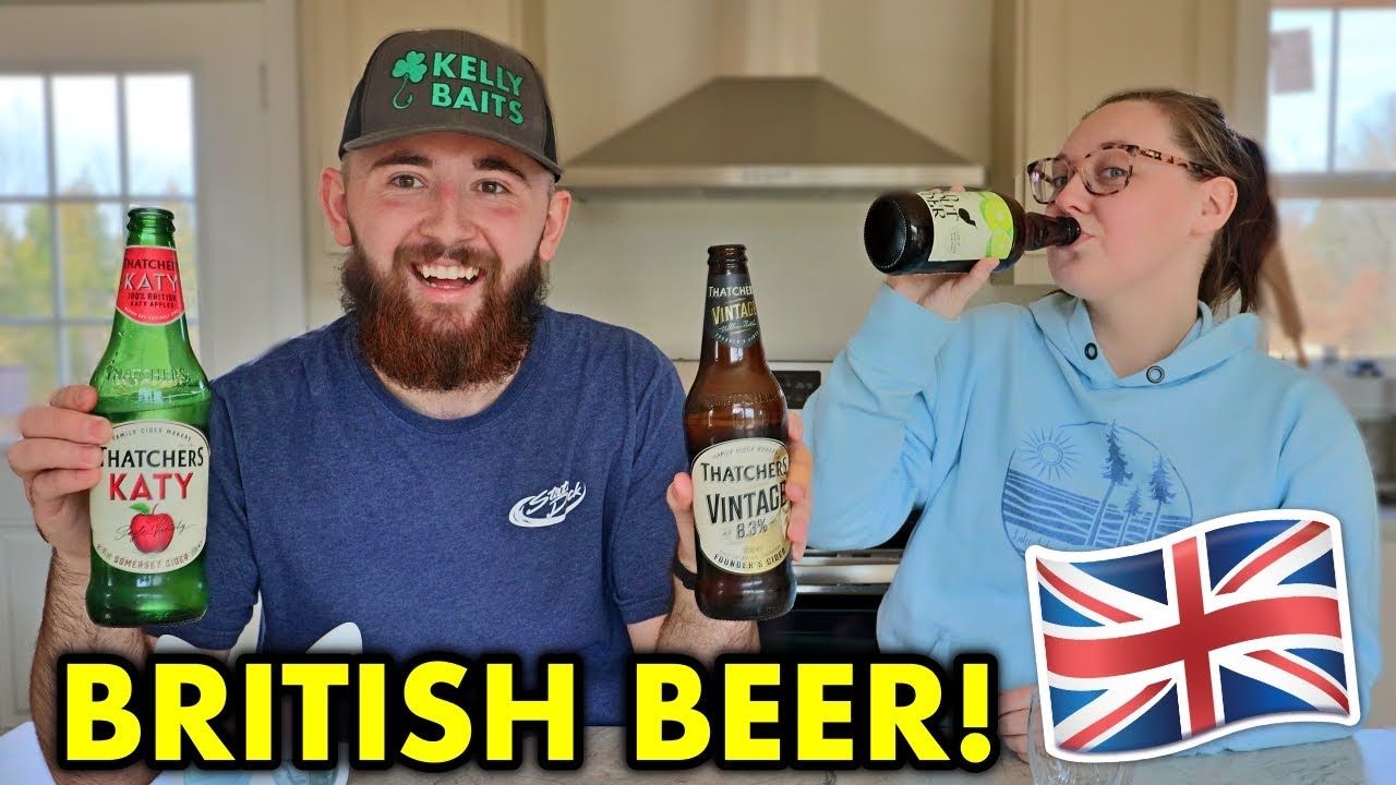 AMERICANS Try British CIDER For the FIRST TIME!! *St. Patrick's Day Special*