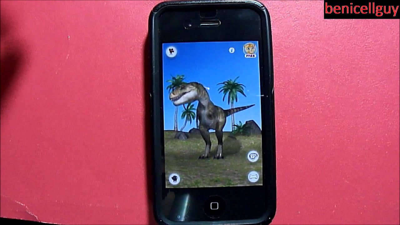 Говорящий динозавр Рекс для iPhone и iPod Touch
