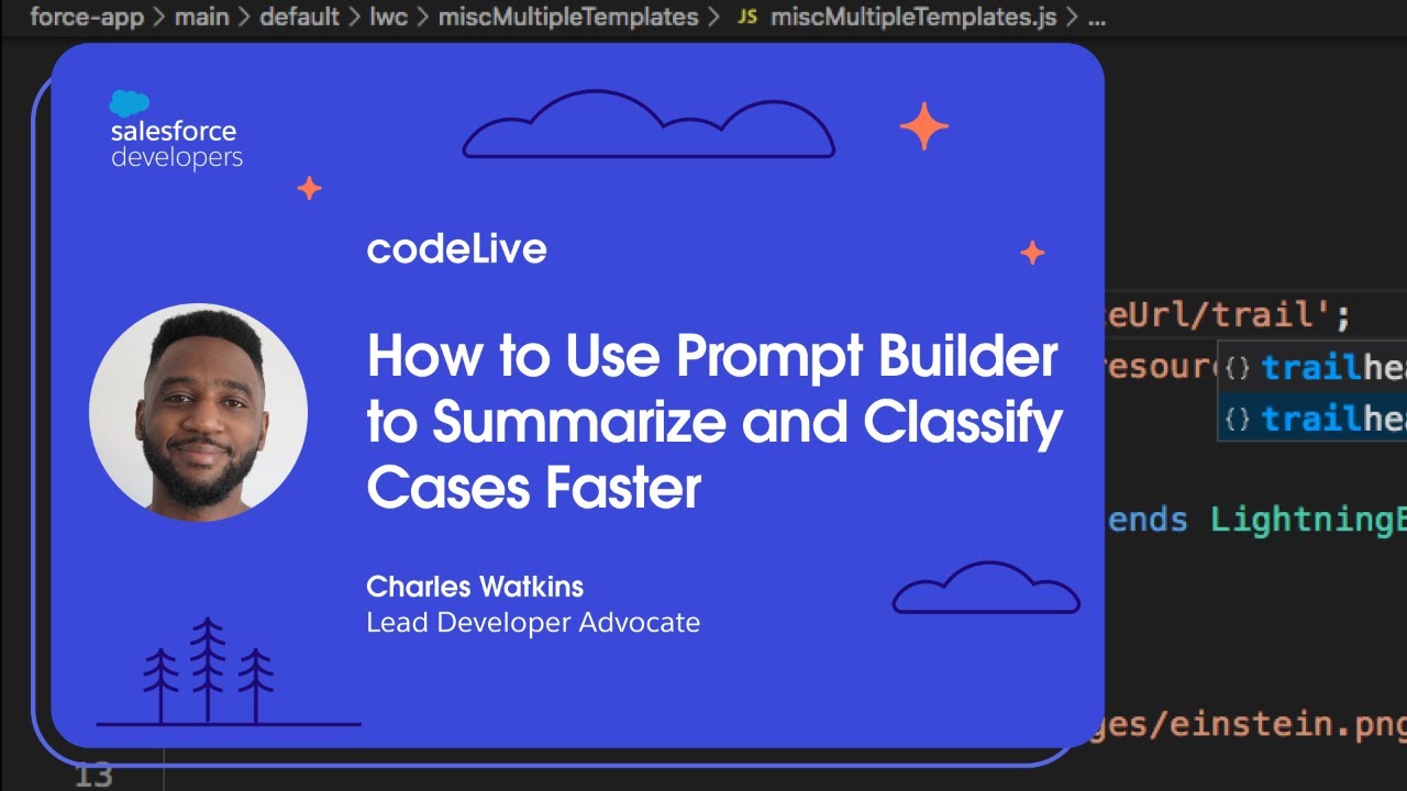 codeLive: How to Use Prompt Builder to Summarize and Classify Cases Faster