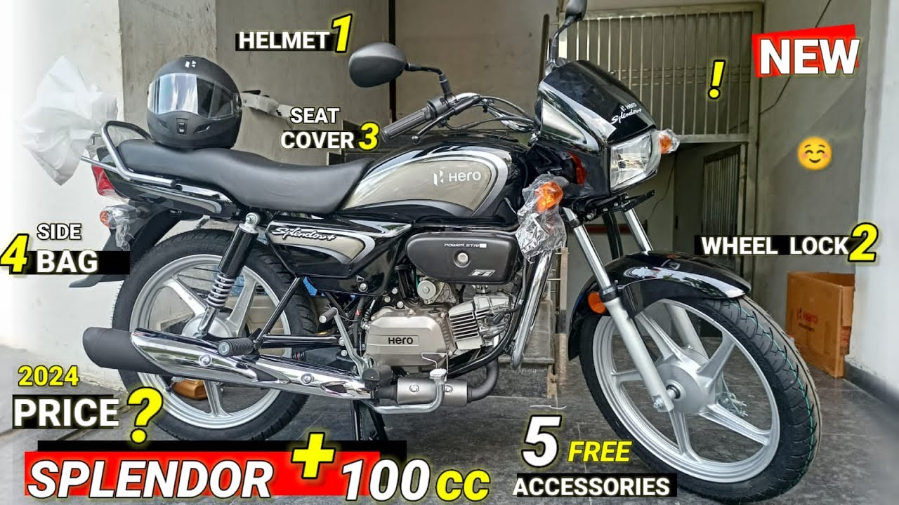 splendor new model 2024 price || splendor new model | splendor accessories | splendor xtec 2.0