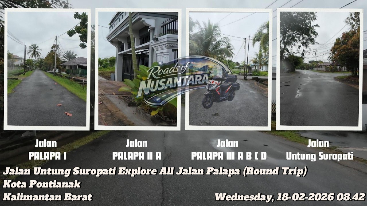 Morning Drive RT – Jl. PALAPA (Explore All Palapa), Pontianak, Kalbar | 18-02-2026 08.42