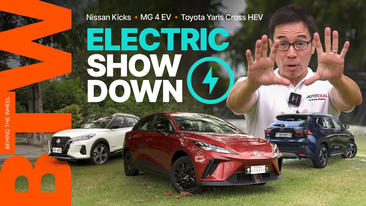 Toyota Yaris Cross 2024 года против Nissan Kicks против MG 4 | HEV, e-POWER или полностью электри...
