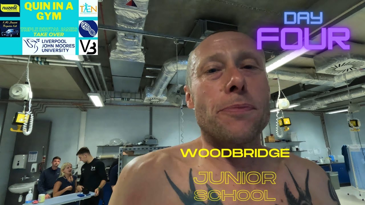 Quin In A Gym | Day Four | Woodbridge Junior Visit | Jam & Syrup Dribble | Normal People are Amazing