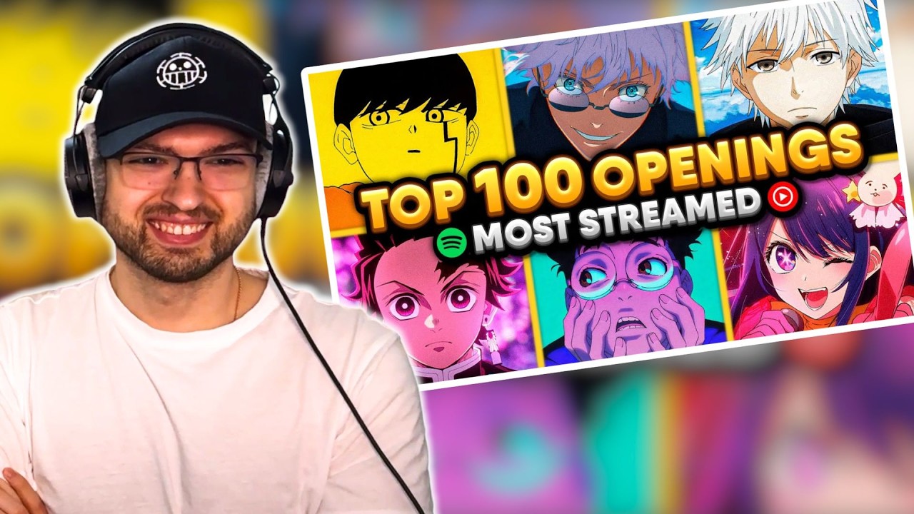 First Time Watching Top 100 Most Streamed Anime Openings
