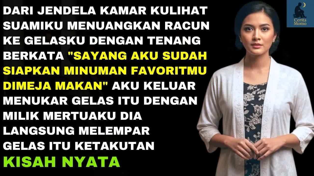 AKU DIAM DIAM MELIHAT SUAMI MENUANGKAN RACUN KE GELASKU - TAPI INI YANG TERJADI