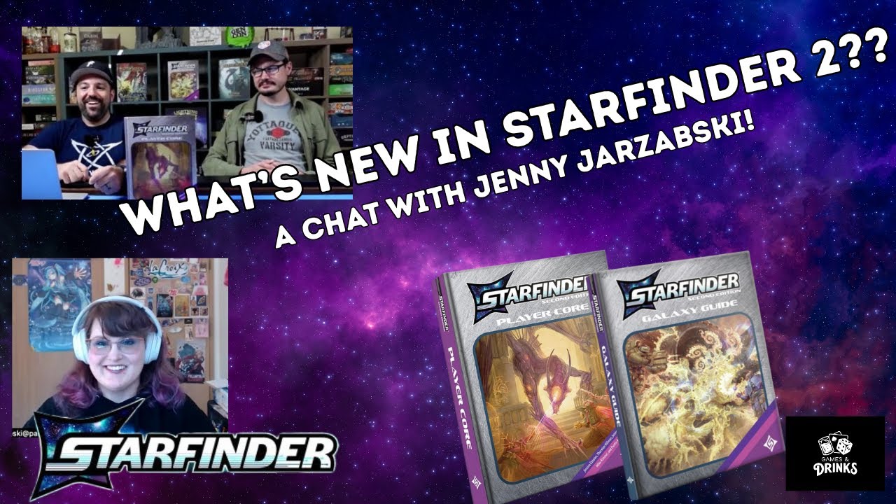 Launching into Starfinder Second Edition with Jenny Jarzabski!
