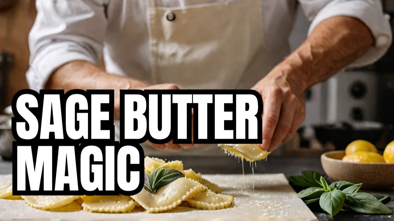 RAVIOLI WITH LEMON RICOTTA AND SAGE BUTTER | DADS THAT COOK